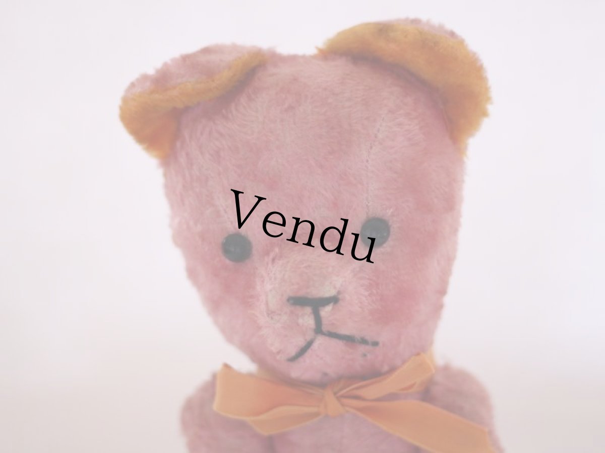 画像2: RARE!!Pink Le Jouet Paris Massy/J.P.M. Bear/size M〜L 12in 32cm/France (2)