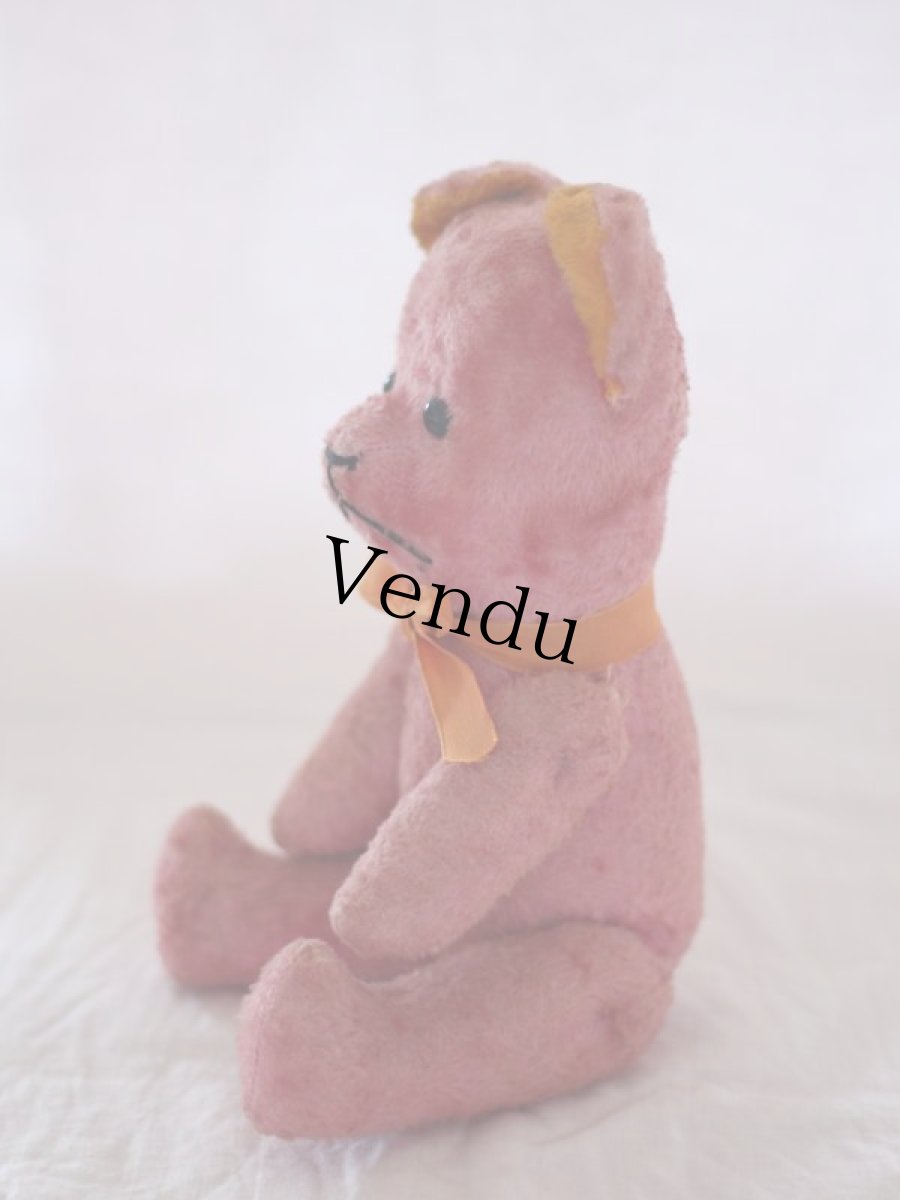 画像6: RARE!!Pink Le Jouet Paris Massy/J.P.M. Bear/size M〜L 12in 32cm/France (6)