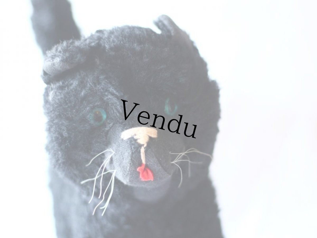 画像2: Antique french black cat/フランス蚤の市 (2)