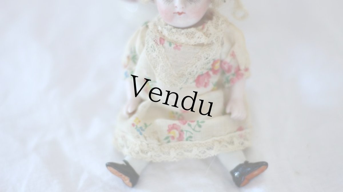 画像5: Kestner all bisque doll/red circle stamp/mignonette/Germany (5)