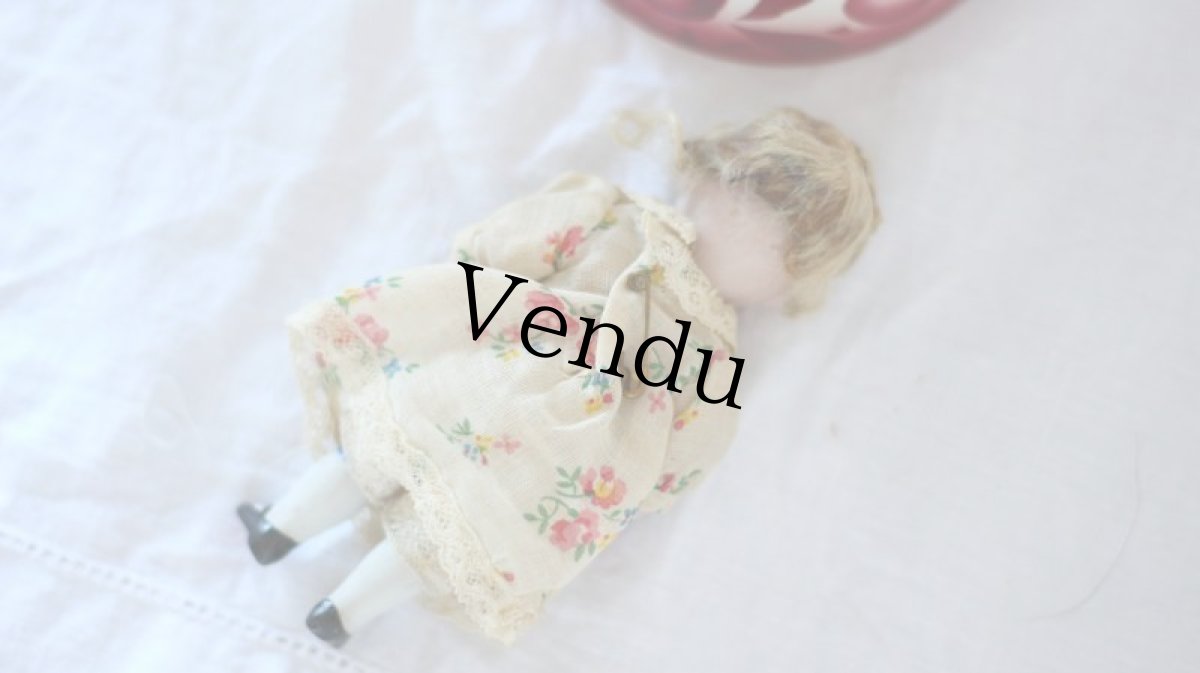 画像6: Kestner all bisque doll/red circle stamp/mignonette/Germany (6)