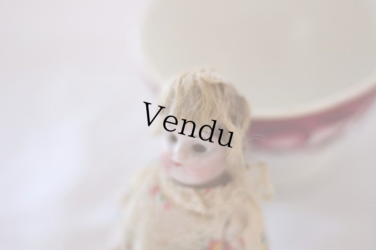 画像3: Kestner all bisque doll/red circle stamp/mignonette/Germany (3)