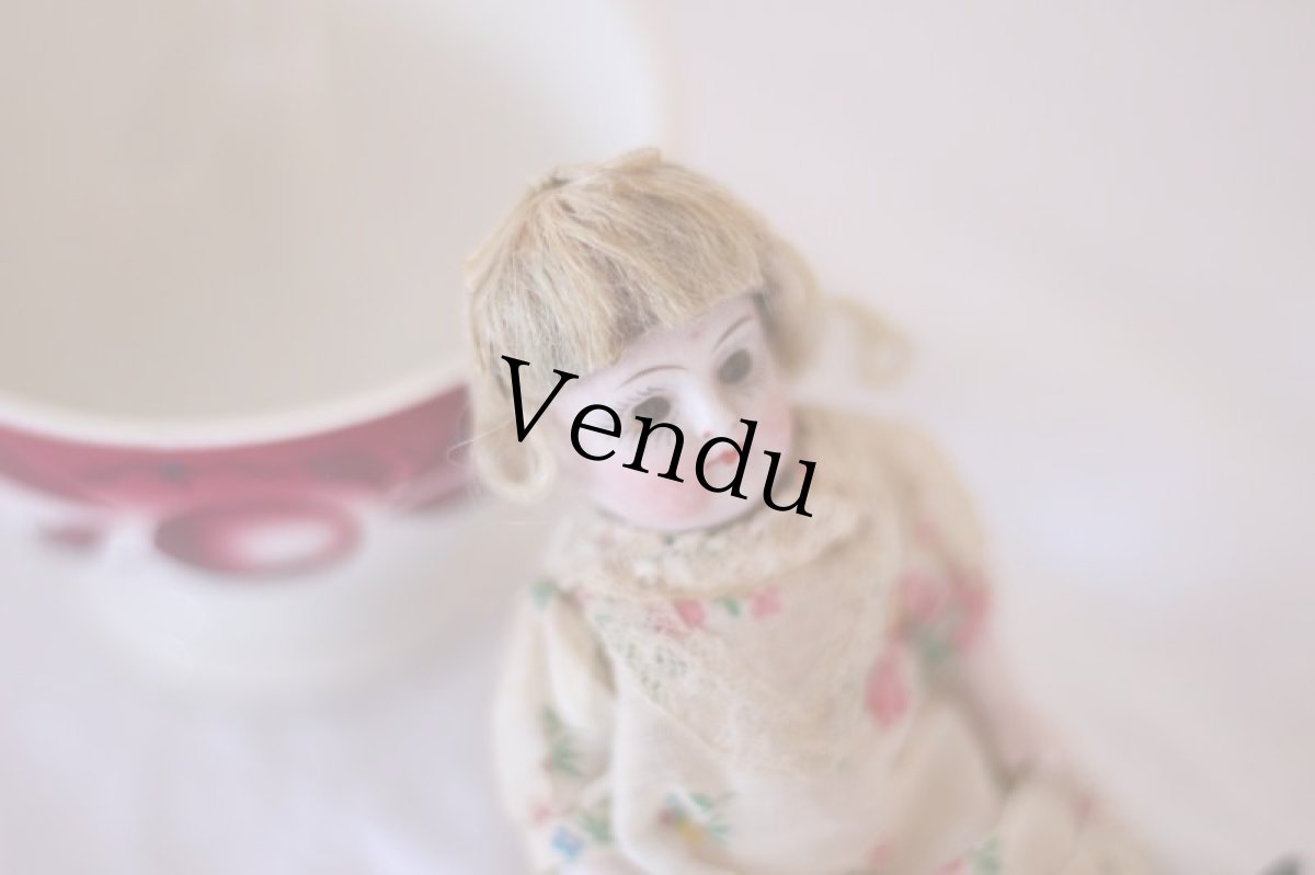 画像4: Kestner all bisque doll/red circle stamp/mignonette/Germany (4)