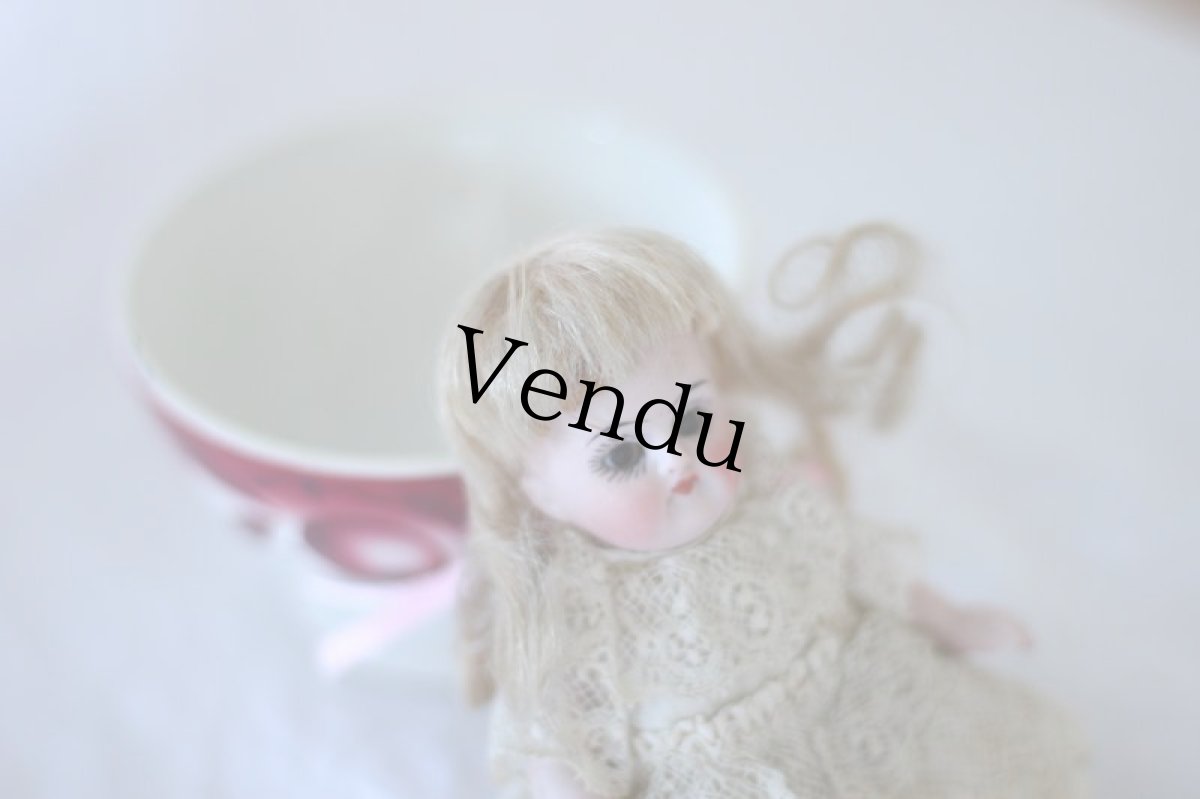 画像4: Kestner sleep eyes all bisque doll/mignonette/Germany (4)