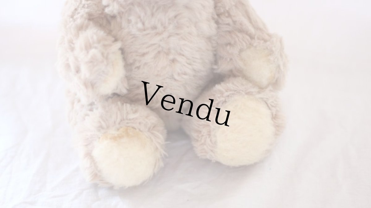 画像3: White Beige Bear / J.P.M.社 / France (3)