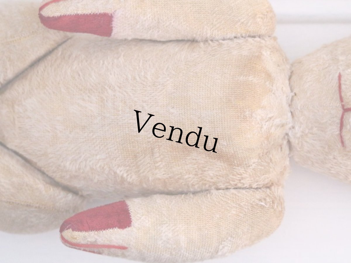 画像12: RARE!!! Red Ear /Le Jouet Paris Massy/J.P.M. Bear/42cm/France (12)