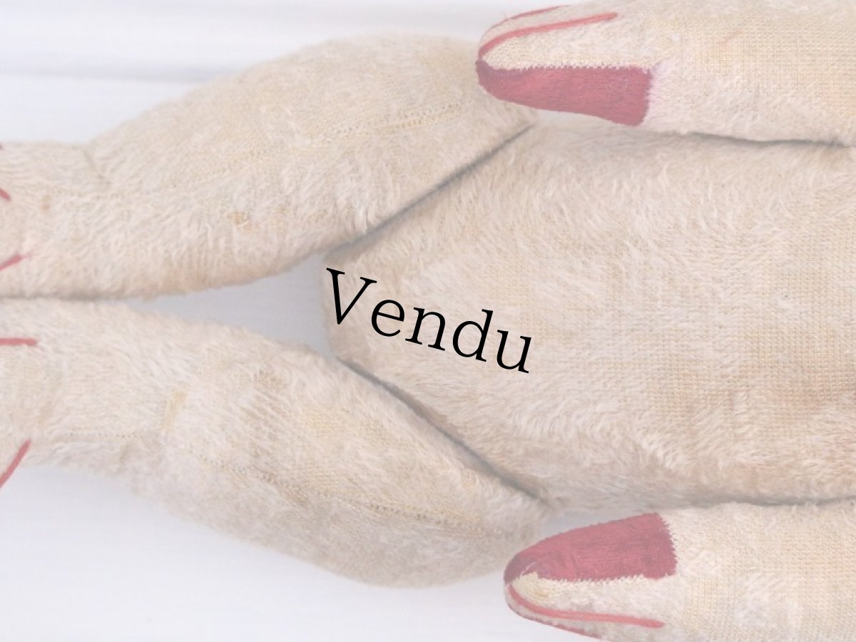 画像11: RARE!!! Red Ear /Le Jouet Paris Massy/J.P.M. Bear/42cm/France (11)