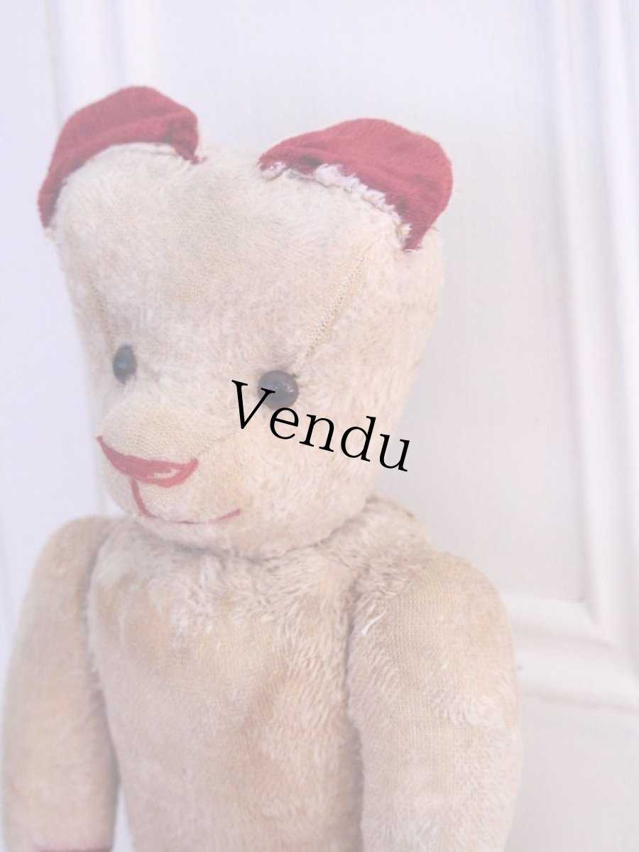 画像10: RARE!!! Red Ear /Le Jouet Paris Massy/J.P.M. Bear/42cm/France (10)
