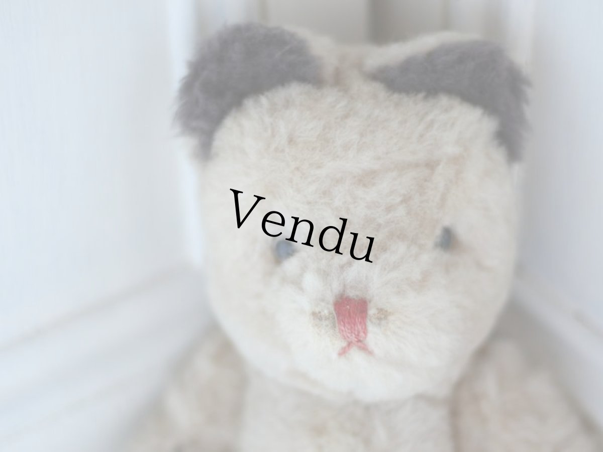 画像2: White Beige Bear / J.P.M.社 / France (2)