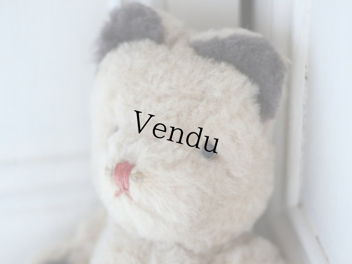 画像6: White Beige Bear / J.P.M.社 / France (6)