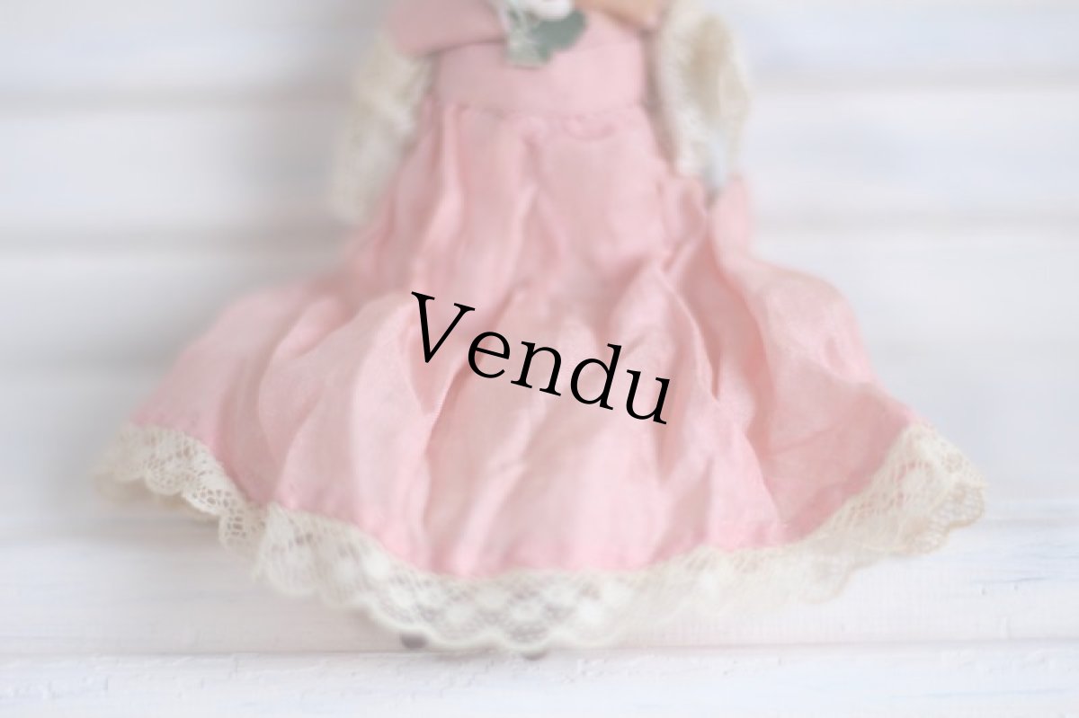 画像4: Old Mini China head doll/Germany (4)