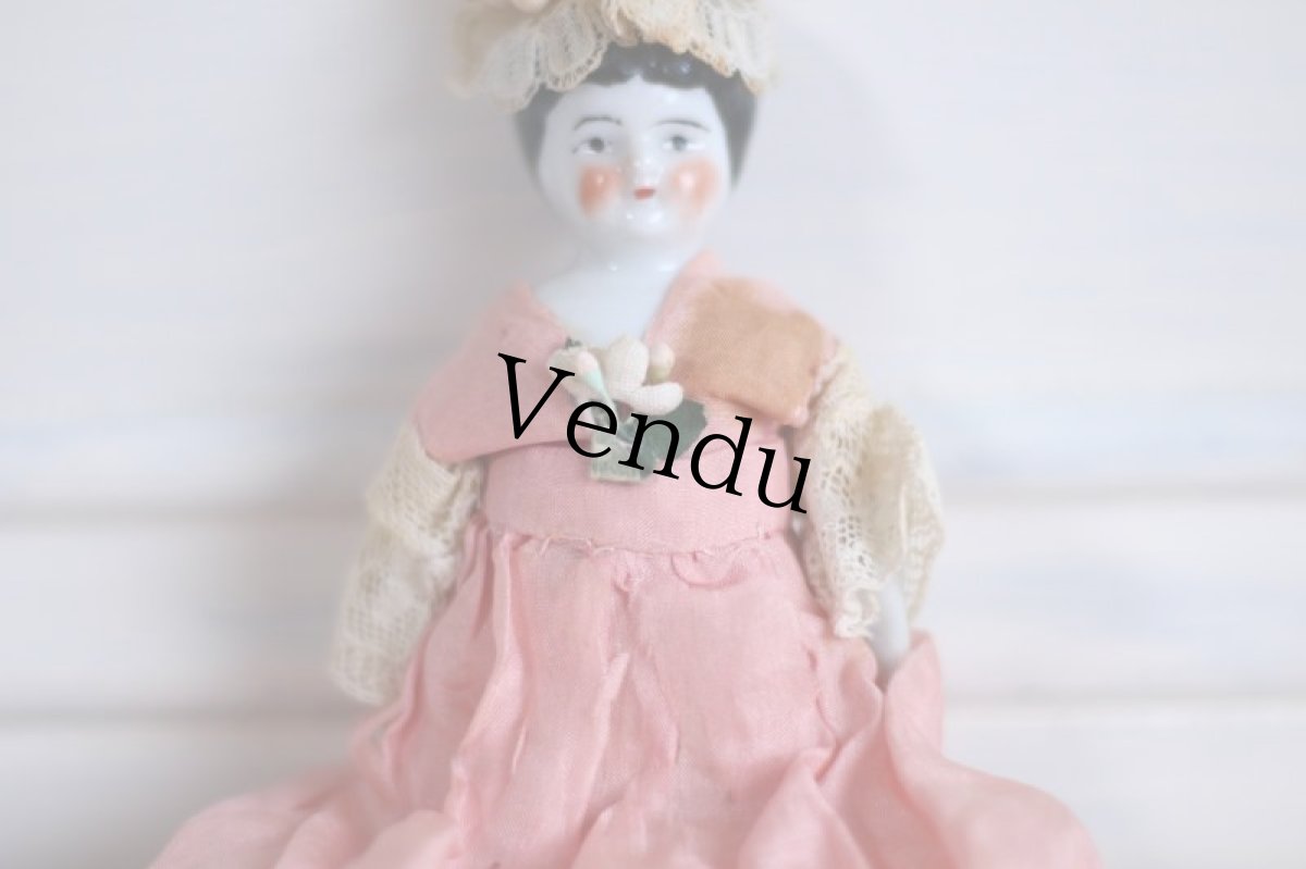 画像3: Old Mini China head doll/Germany (3)