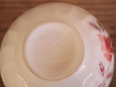 画像7: 橋本さま専用カート//Rose Cafe au lait bowl / France (7)