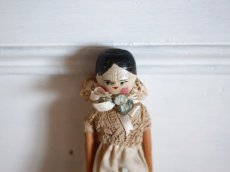 画像10: Wooden Peg Doll  /10in//--sale-- (10)