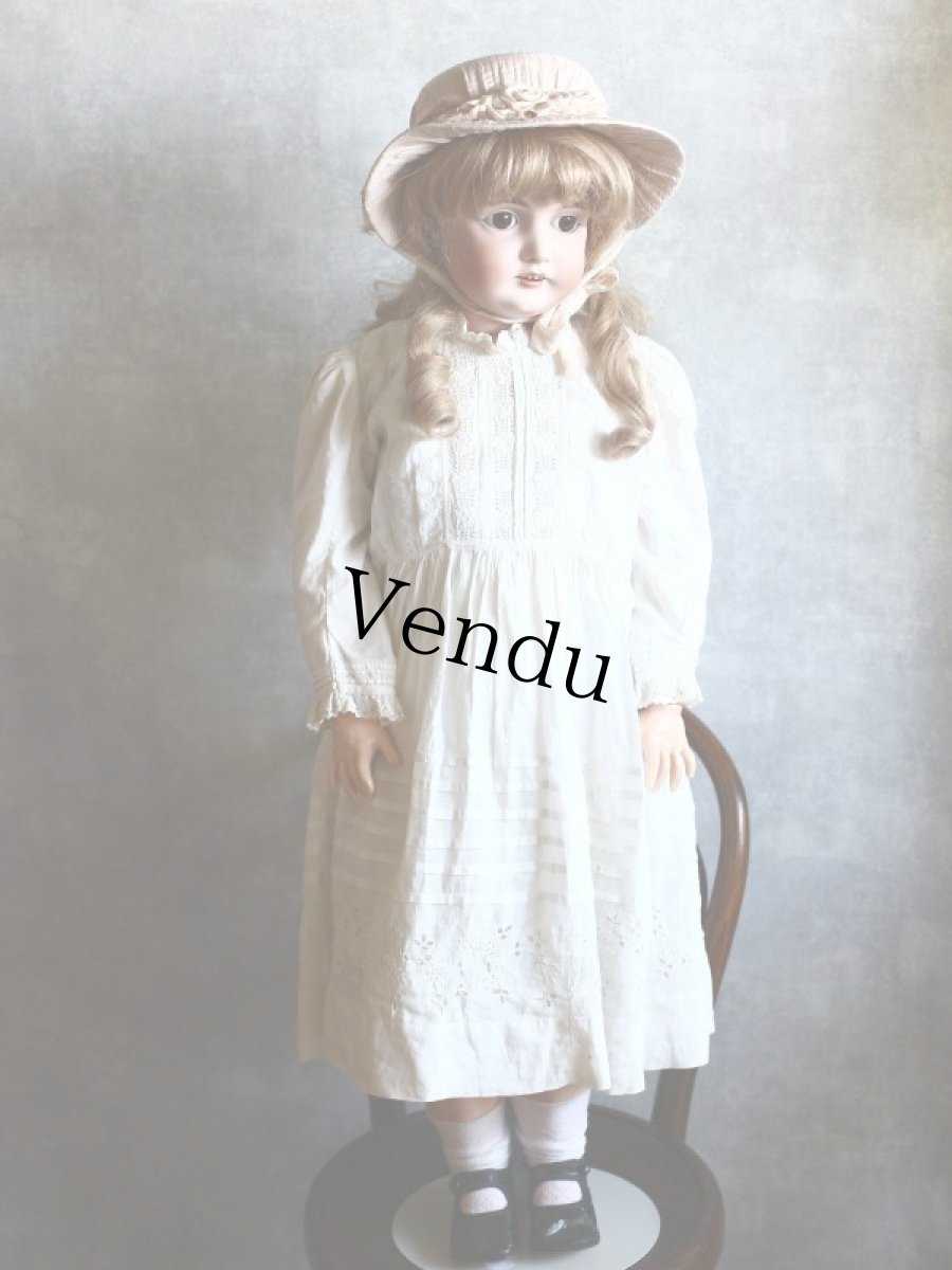 画像1: Antique Bisque Doll/ Kestner/ケストナー/84cm/Germany//--sale-- (1)