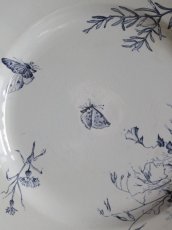 画像2: SARREGUEMINES CARMEN GRAND PLAT /butterfly/France (2)