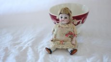 画像1: Kestner all bisque doll/red circle stamp/mignonette/Germany (1)