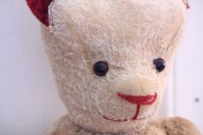 画像4: RARE!!! Red Ear /Le Jouet Paris Massy/J.P.M. Bear/42cm/France (4)