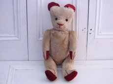 画像1: RARE!!! Red Ear /Le Jouet Paris Massy/J.P.M. Bear/42cm/France (1)