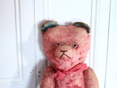 画像2: RARE!!! PINK JPM /Le Jouet Paris Massy/J.P.M. Bear/62cm/France (2)