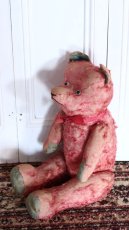 画像6: RARE!!! PINK JPM /Le Jouet Paris Massy/J.P.M. Bear/62cm/France (6)