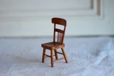 画像10: RARE!! Old Mini China head doll&Chair Set/Germany (10)