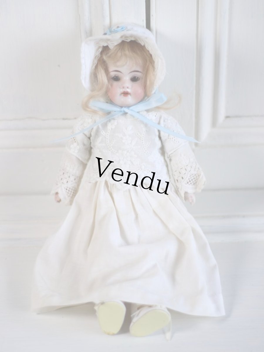 画像1: Kid Body Bisque Doll Kestner//Sleep eyes //11.5in (1)