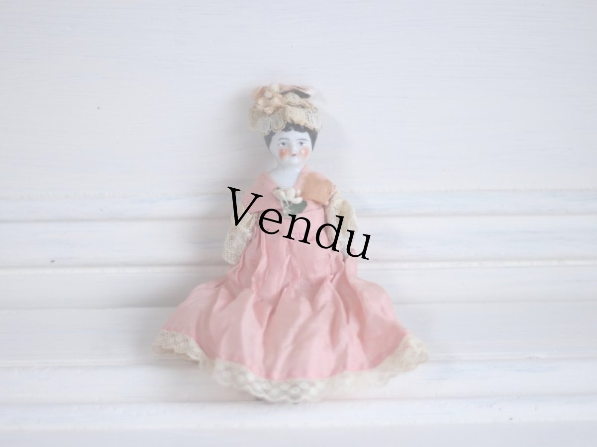 画像1: Old Mini China head doll/Germany (1)