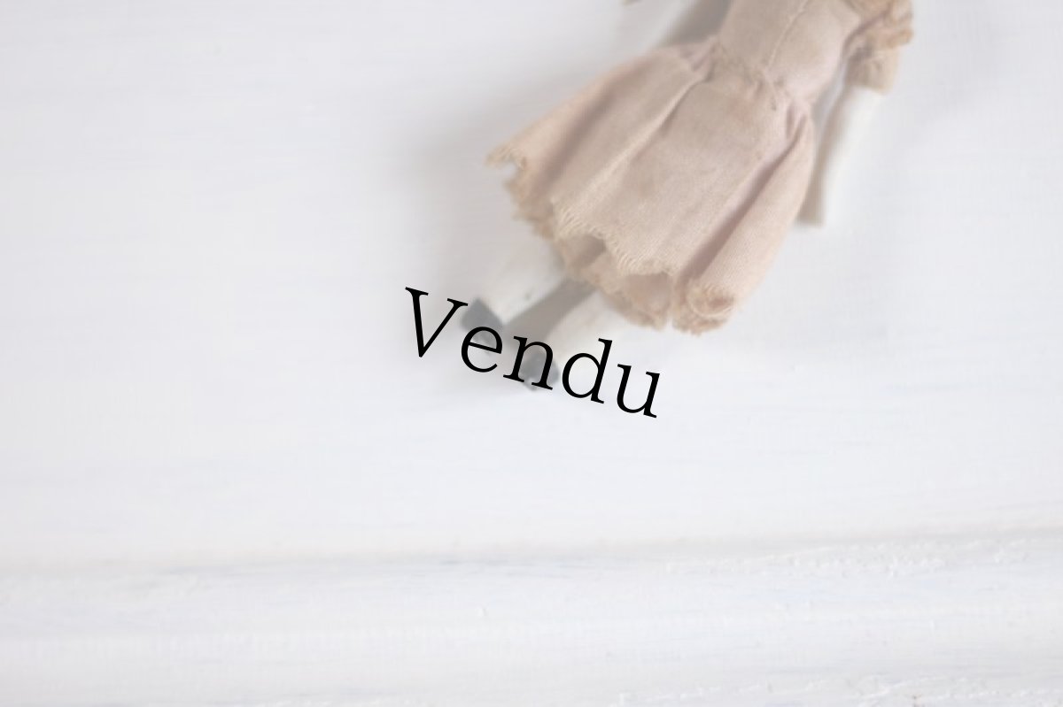 画像5: RARE!! Old Mini China head doll&小さな器 Set/Germany (5)