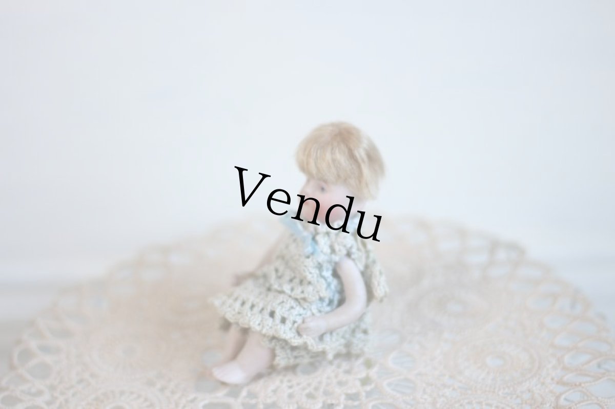 画像2: All Bisque Doll/4in/Germany (2)