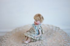 画像2: All Bisque Doll/4in/Germany (2)