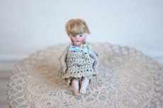 画像1: All Bisque Doll/4in/Germany (1)