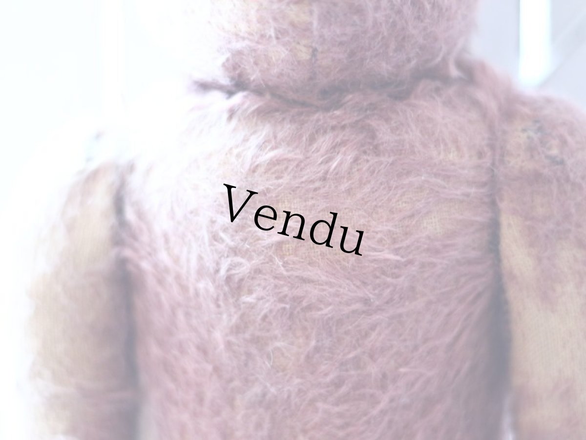 画像15: RARE !! ROSE PINK Le Jouet Paris Massy/J.P.M. Bear//15-3/4in//France (15)