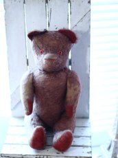 画像1: RARE !! ROSE PINK Le Jouet Paris Massy/J.P.M. Bear//15-3/4in//France (1)