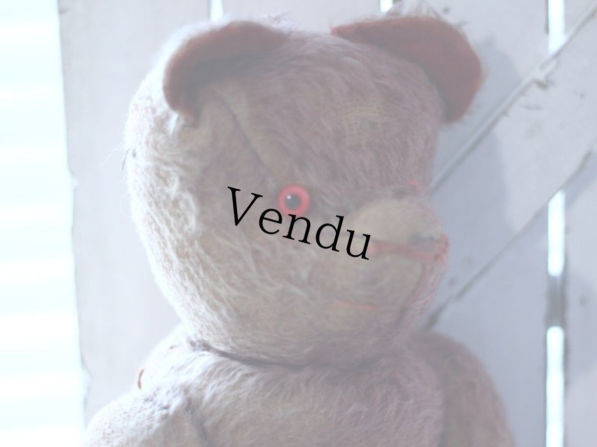 画像13: RARE !! ROSE PINK Le Jouet Paris Massy/J.P.M. Bear//15-3/4in//France (13)