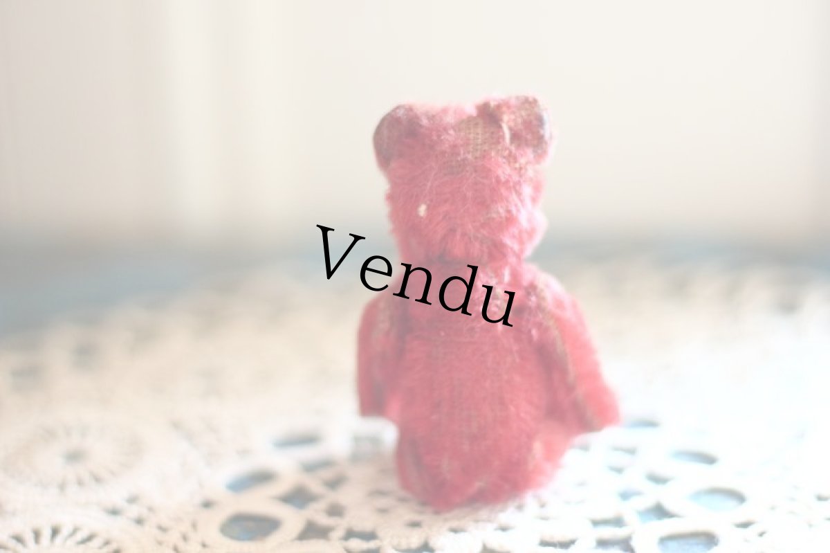 画像6: RARE !! ROSE Schuco bear /3.5in (6)