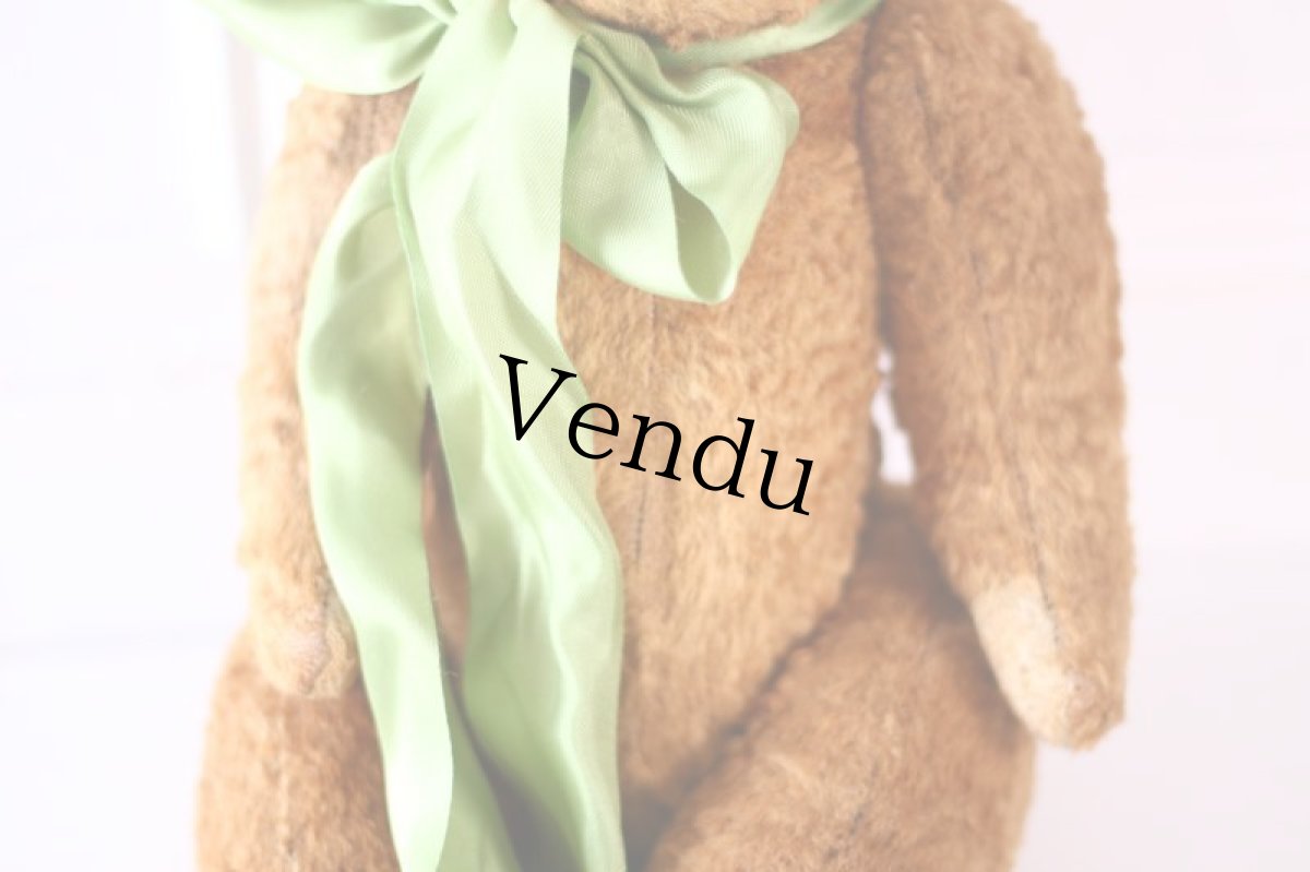 画像5: RARE !! French Bear//15-3/4in//France (5)