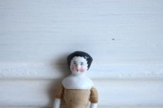 画像3: RARE!! Old Mini China head doll&小さな器 Set/Germany (3)