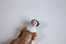 画像4: RARE!! Old Mini China head doll&小さな器 Set/Germany (4)