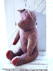 画像7: RARE !! ROSE PINK Le Jouet Paris Massy/J.P.M. Bear//15-3/4in//France (7)