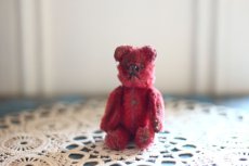 画像1: RARE !! ROSE Schuco bear /3.5in (1)