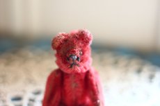 画像2: RARE !! ROSE Schuco bear /3.5in (2)