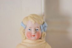 画像2:  Blue ribbon All bisque doll  // 6.5in (2)