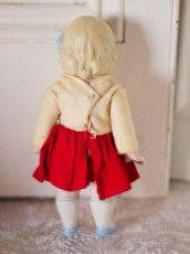 画像6:  Blue ribbon All bisque doll  // 6.5in (6)