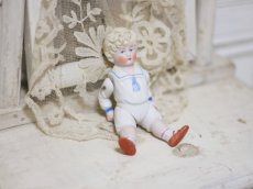 画像3: Hertwig All Bisque Doll //sailor blue ribbon//4.5in (3)