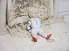 画像3: Hertwig All Bisque Doll //sailor blue ribbon//4.5in (3)