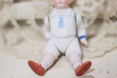 画像5: Hertwig All Bisque Doll //sailor blue ribbon//4.5in (5)