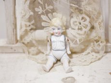 画像1: Hertwig All Bisque Doll //sailor//4in (1)