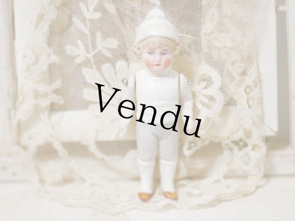 Antique Hertwig 双子のビスクドール - メルカリ