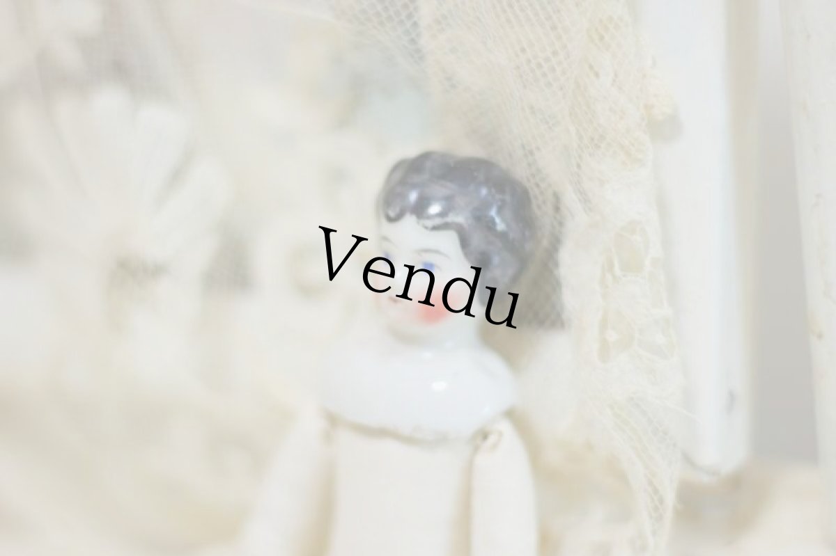 画像6: China head doll //5in (6)